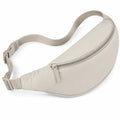 Bauchtasche Einheitsgröße aus Textil in Beige mit verstellbarem Gurt
