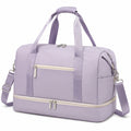 Reisetasche 47 x 25 x 30 cm Polyester Lila mit Schuhfach und Schultergurt